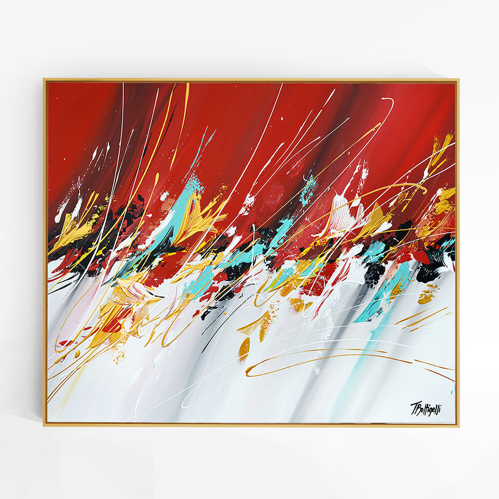 Cuadro Obra Crimse 120x100