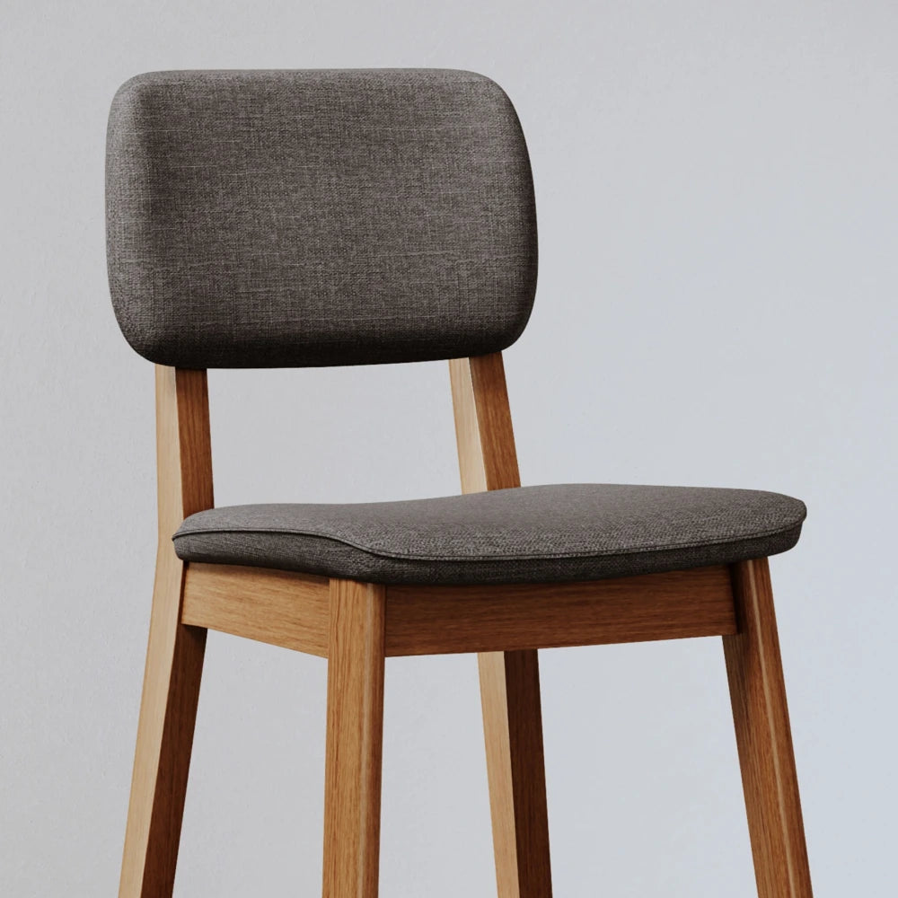 Butaca Classic madera maciza - Línea Manhattan - Lino