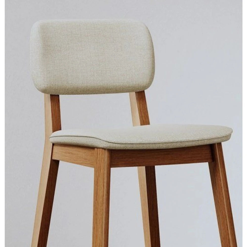 Butaca Classic madera maciza - Línea Manhattan - Lino