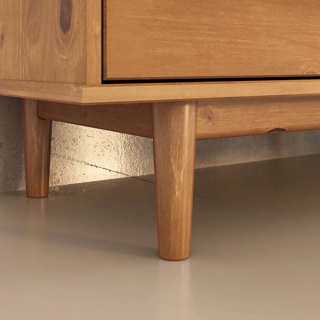Comoda Trega 110CM 6 Cajones - Madera Maciza