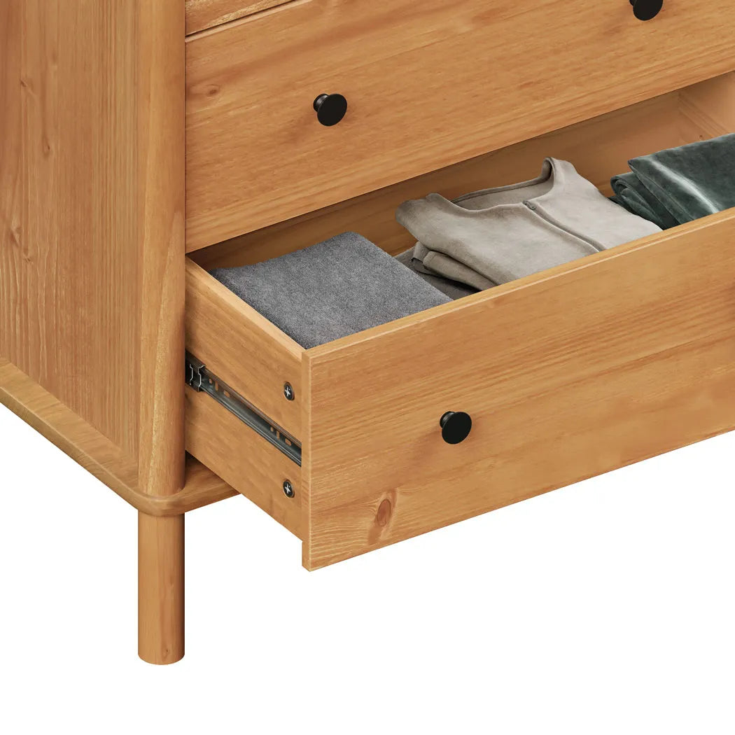 Comoda Apama 130CM 6 Cajones - Madera Maciza