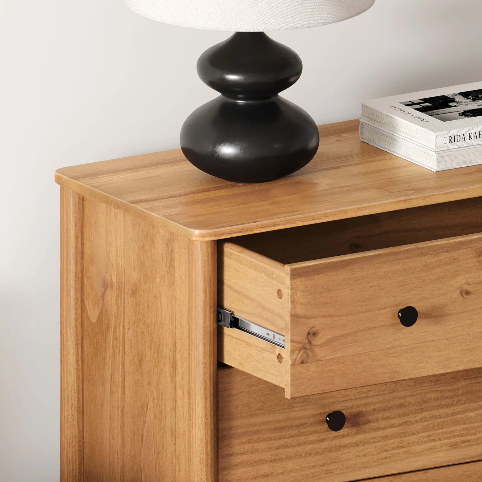 Comoda Apama 90CM 4 Cajones - Madera Maciza
