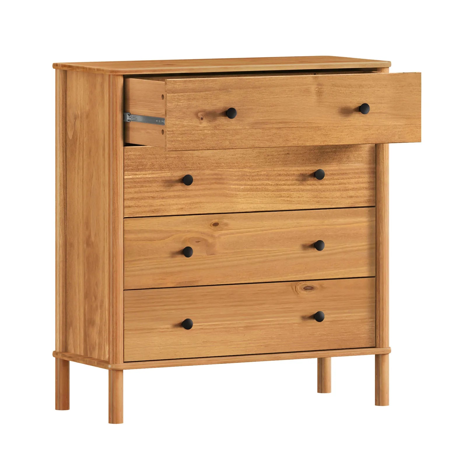 Comoda Apama 90CM 4 Cajones - Madera Maciza