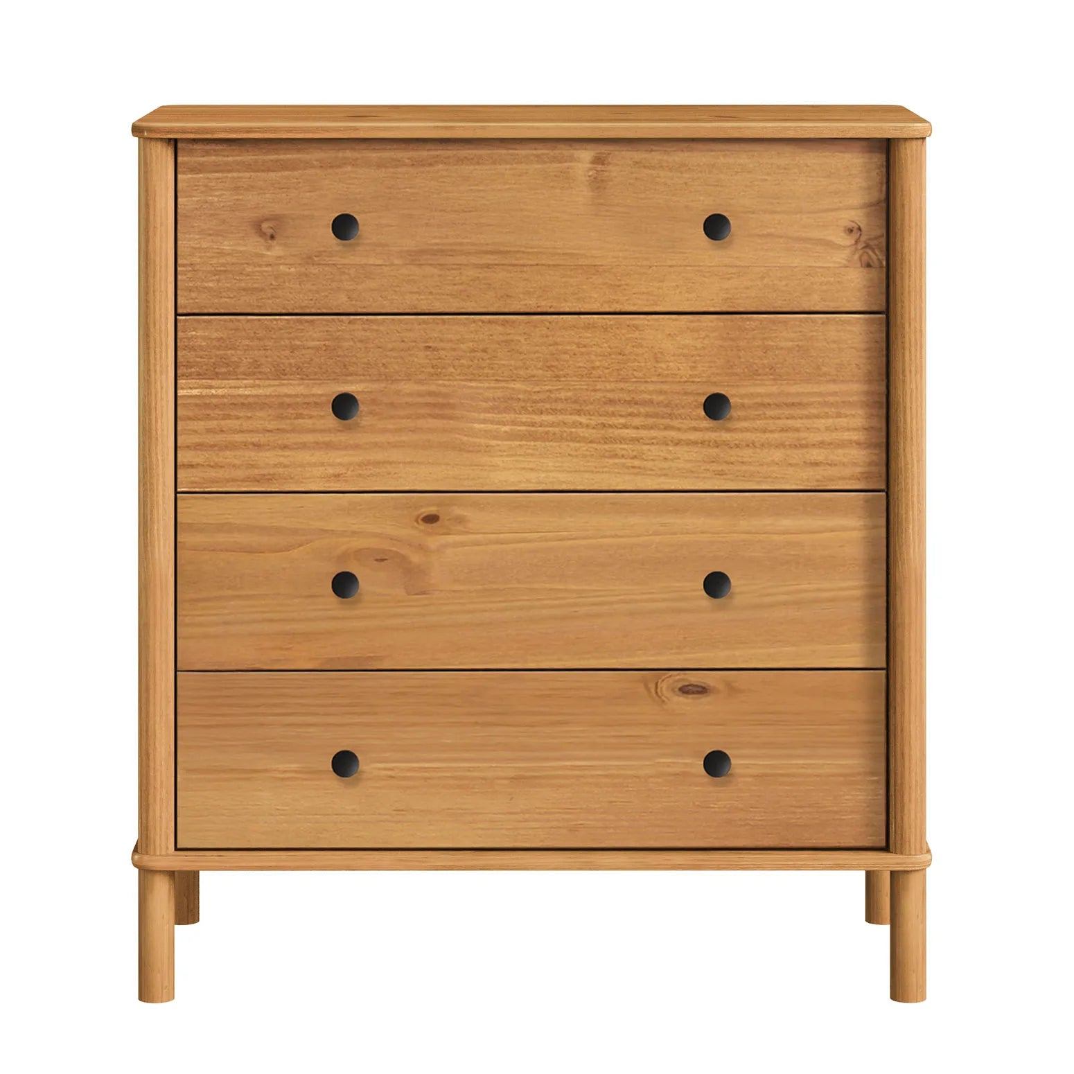 Comoda Apama 90CM 4 Cajones - Madera Maciza