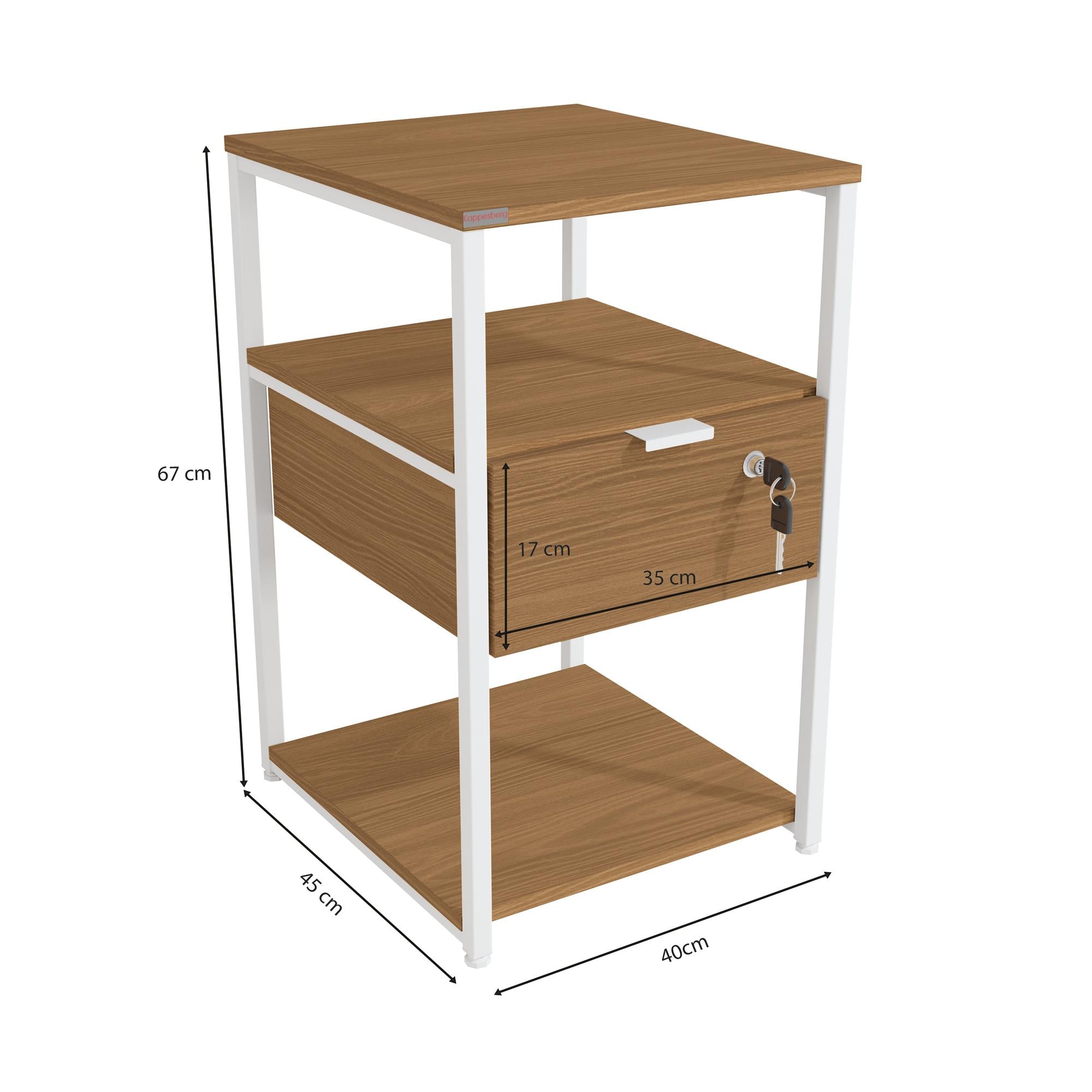 Estante Auxiliar Con Cerradura - Linea Industrial