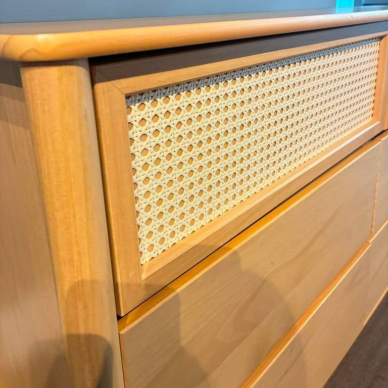 Comoda Semira Rattan - Madera Maciza