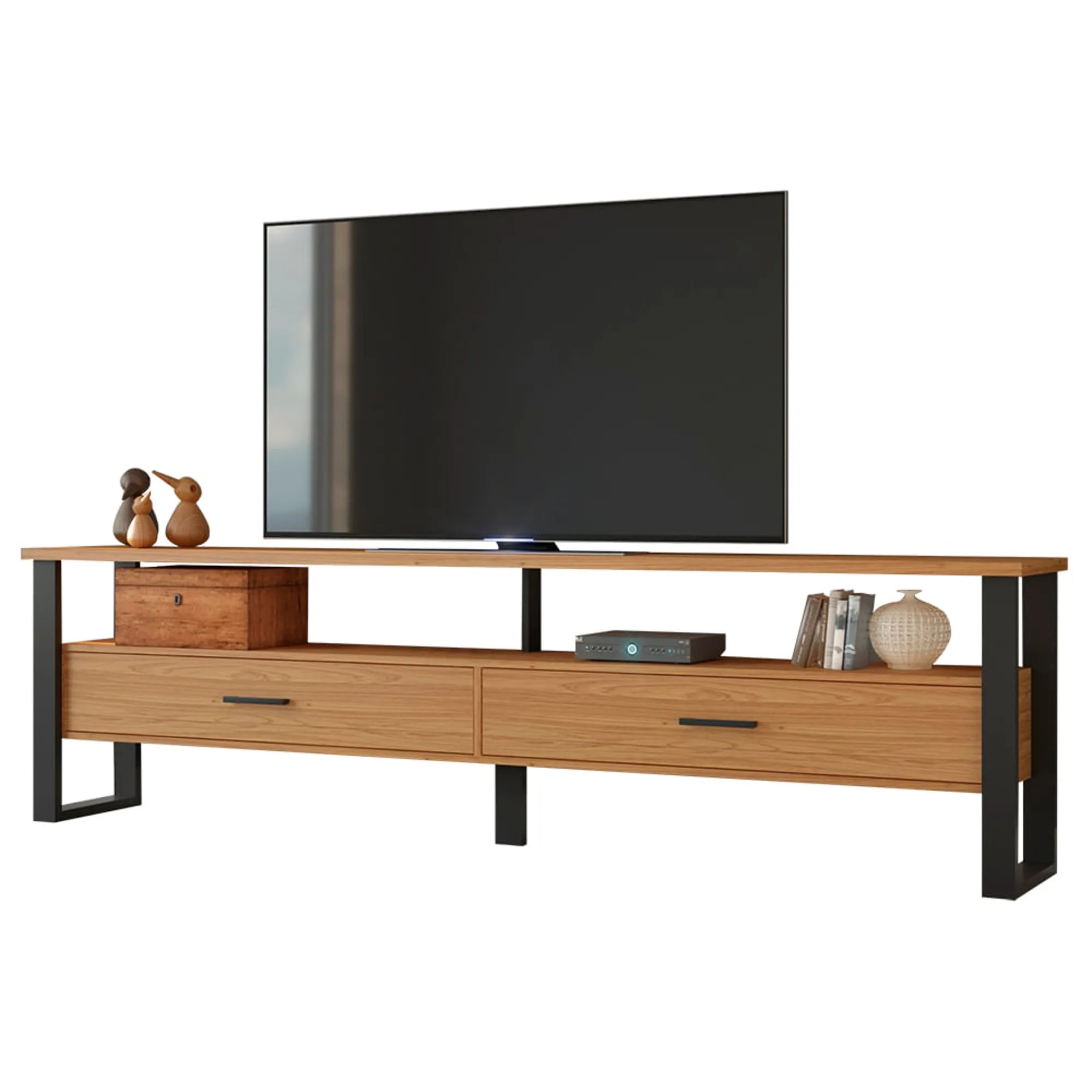 Rack para TV Industrial F43 220cm 100% MDF - Linea Factory