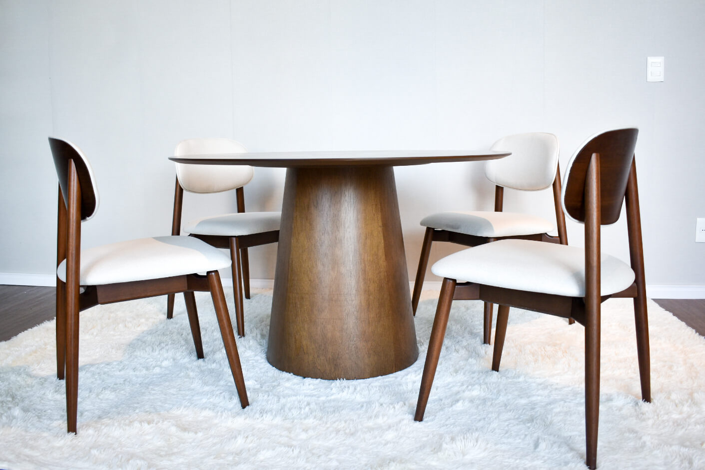 Mesa de Comedor Desire Redondo 120CM - Balton Design