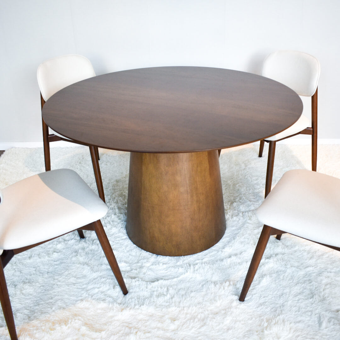 Mesa de Comedor Desire Redondo 120CM - Balton Design