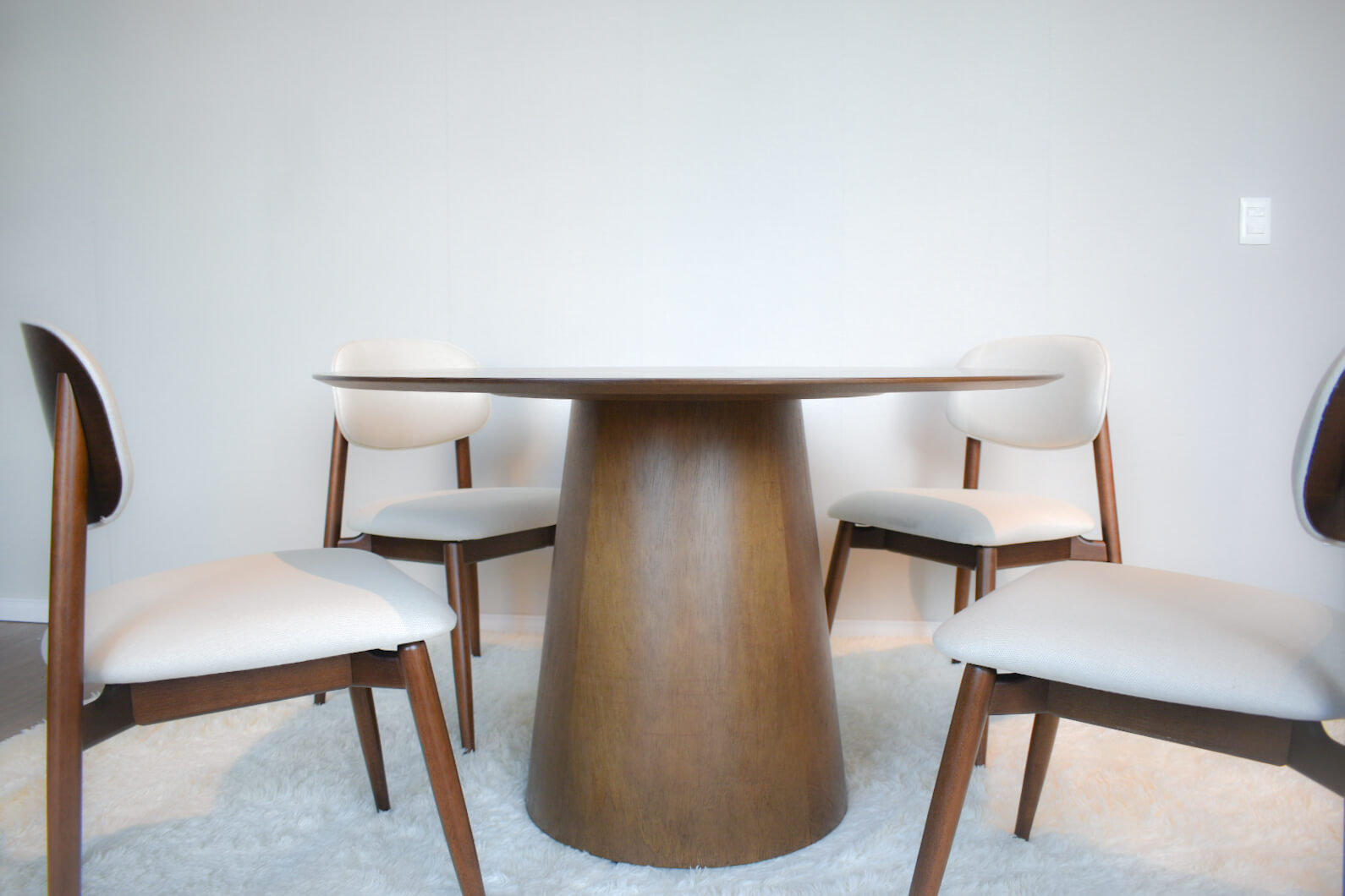 Mesa de Comedor Desire Redondo 120CM - Balton Design