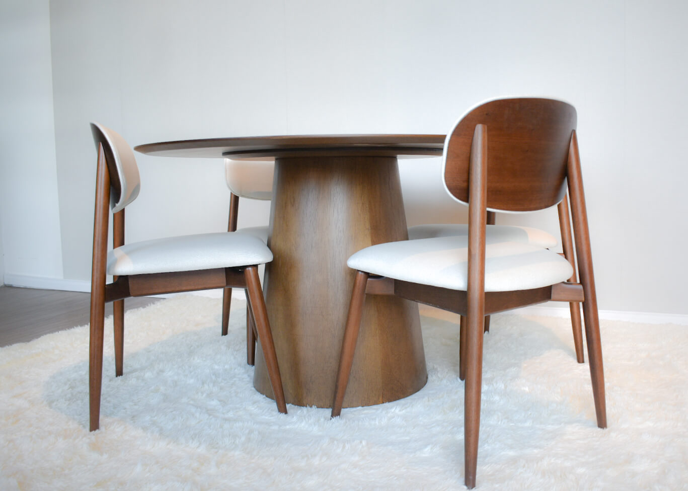 Mesa de Comedor Desire Redondo 120CM - Balton Design