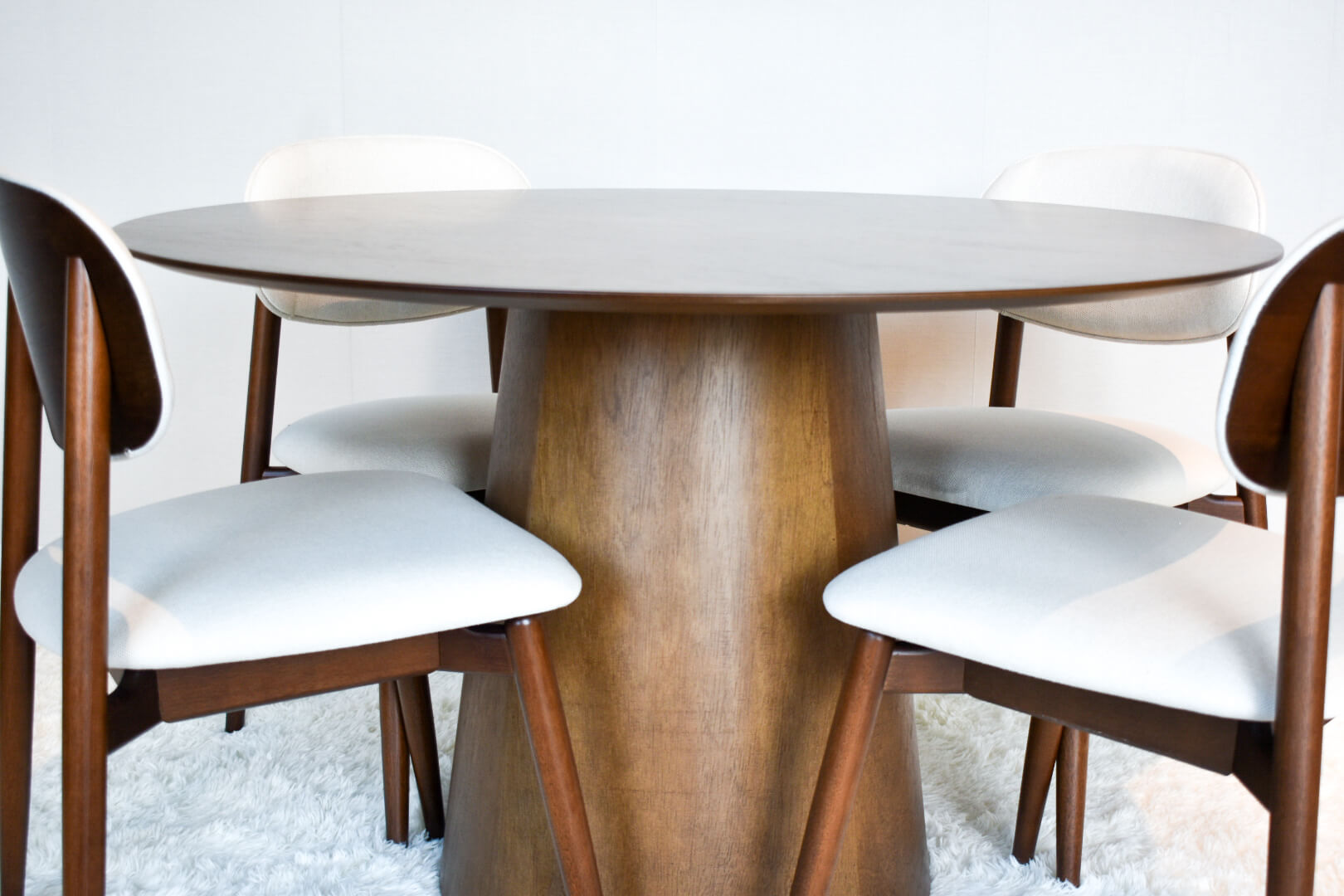 Mesa de Comedor Desire Redondo 120CM - Balton Design