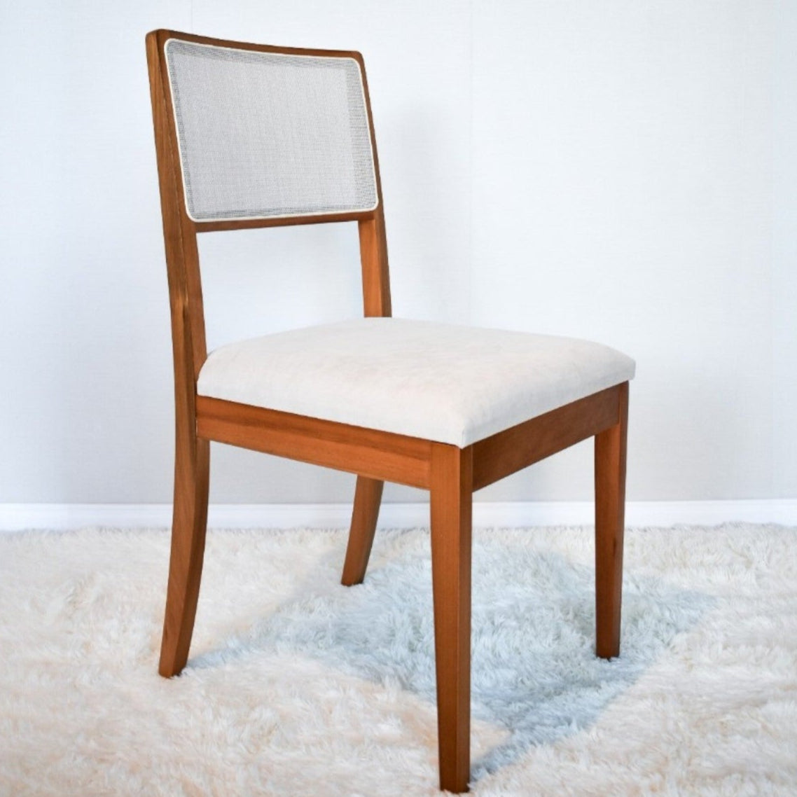 Silla Lola - Madera Maciza Ratan Natural