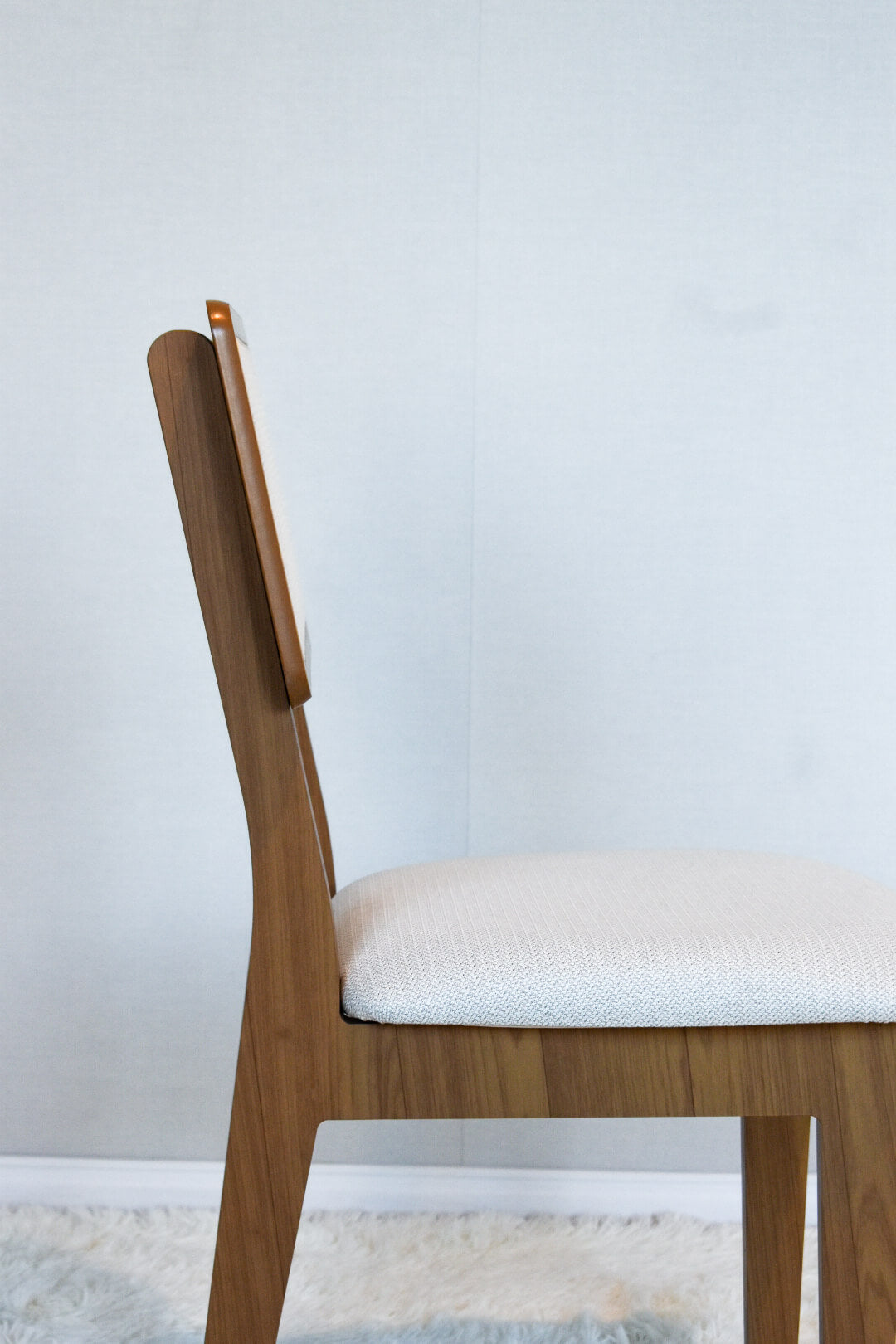 Silla de comedor Monica 100% MDF con RATAN