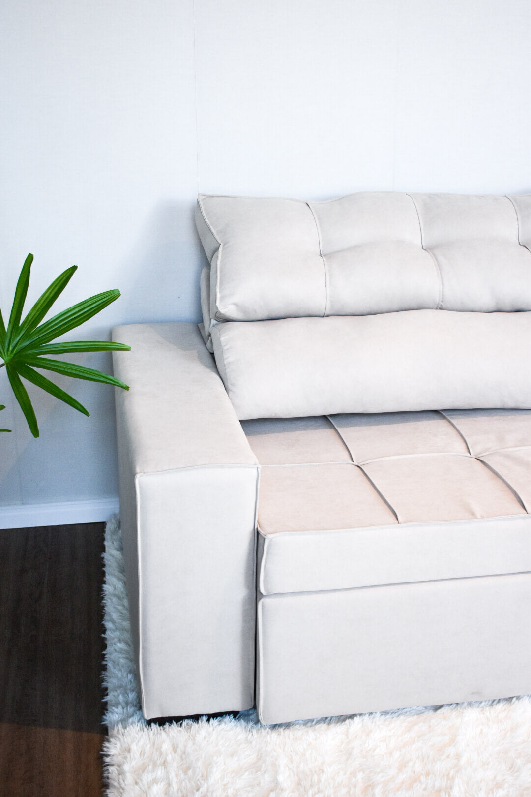 SOFA LANUS ARENA 2.70CM RETRACTIL RECLINABLE
