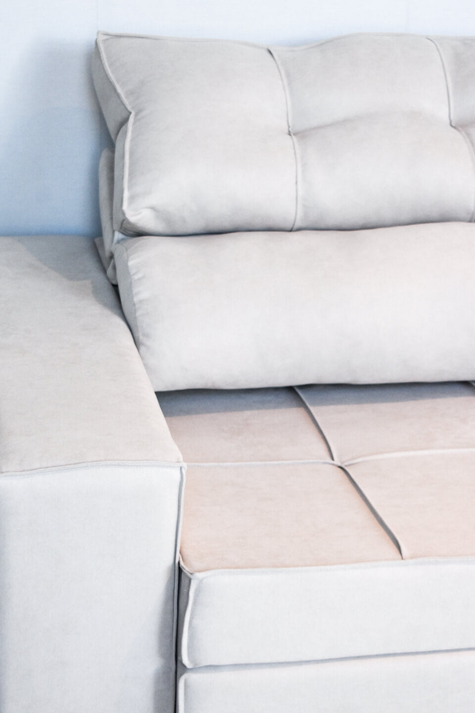 SOFA LANUS ARENA 2.70CM RETRACTIL RECLINABLE