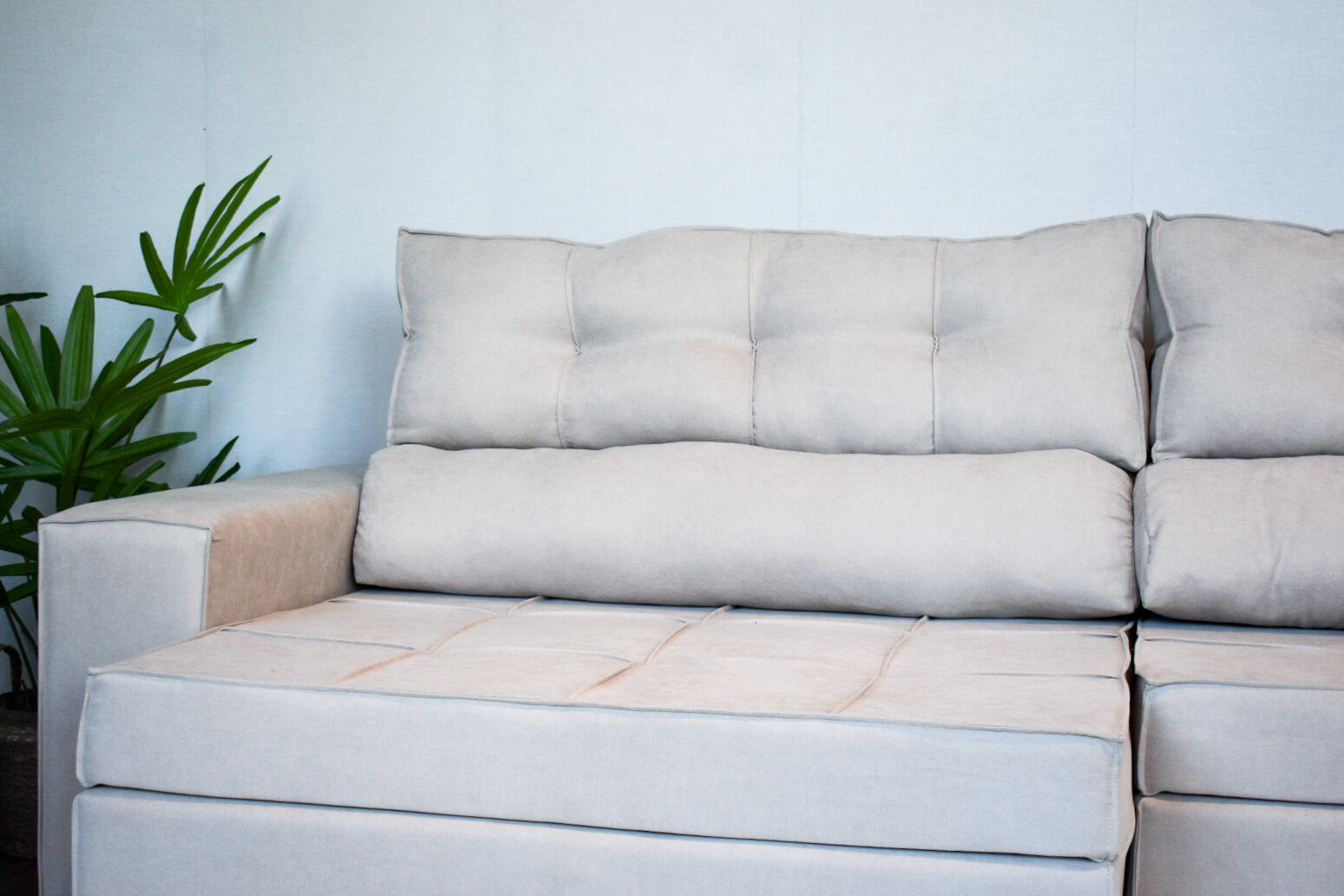 SOFA LANUS ARENA 2.70CM RETRACTIL RECLINABLE