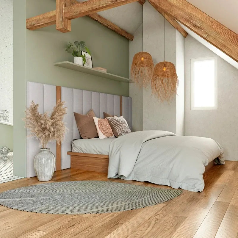 Respaldo de cama Lorena 300CM - Lino