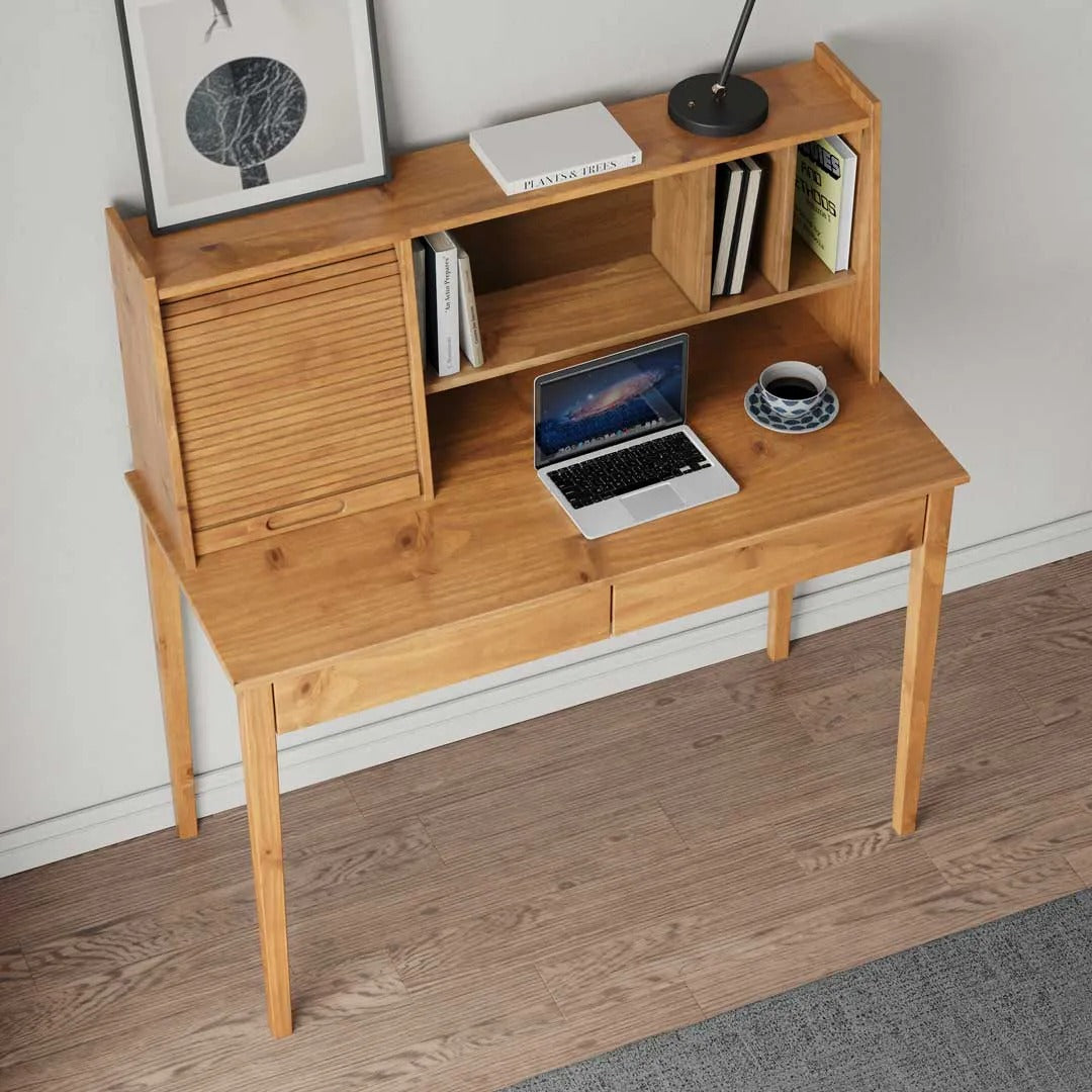 Escritorio Alice 110CM 2 Cajones - Madera Maciza