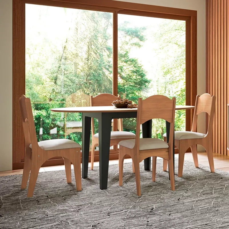 Mesa de Comedor Extensible - Linea Factory 100% MDF