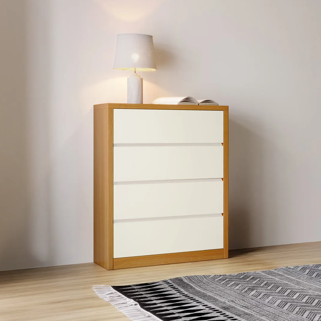 Comoda Mela 90CM 4 Cajones 100% MDF