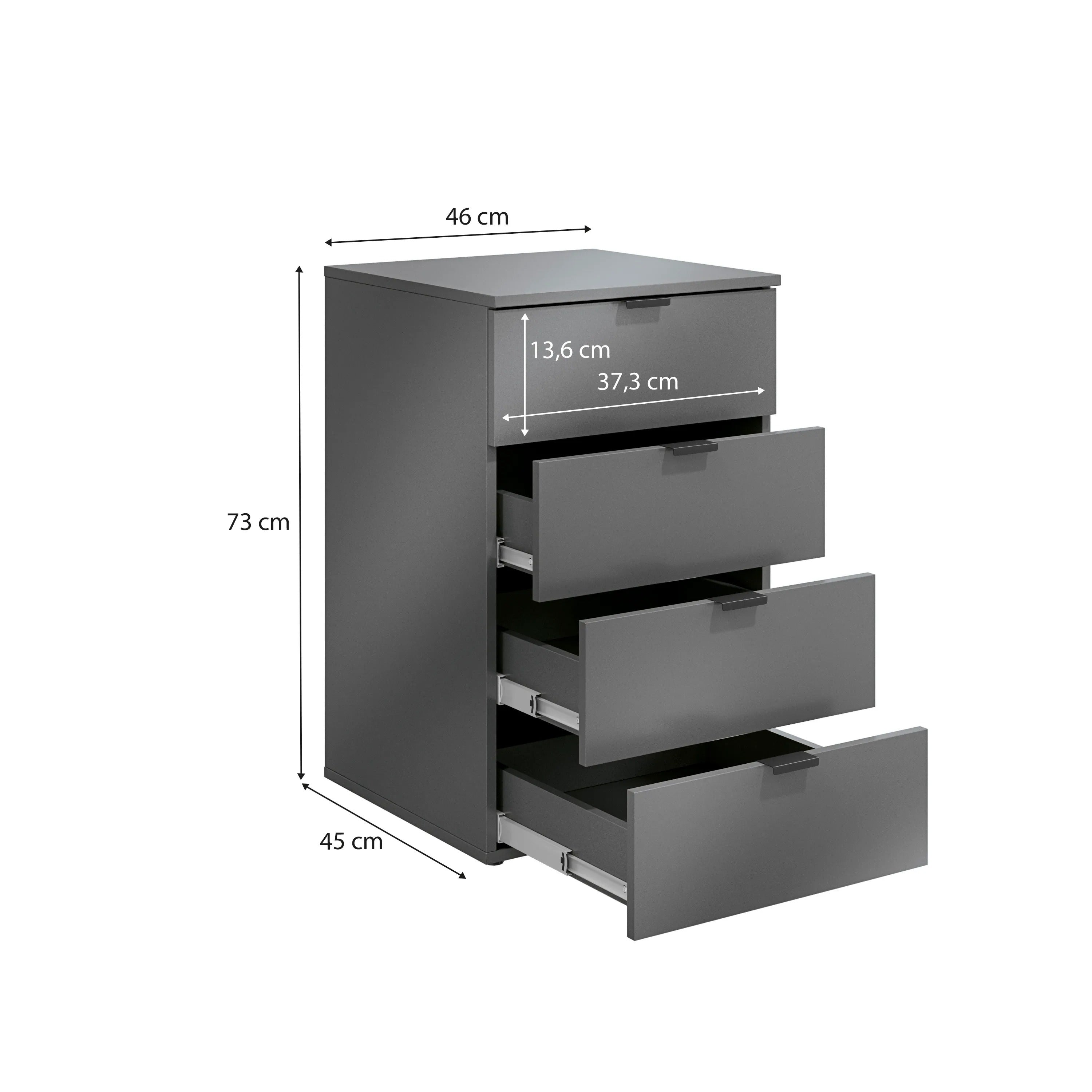 CAJONERO LINEA MUNIQUE 4 CAJONES OFICINA PREMIUM