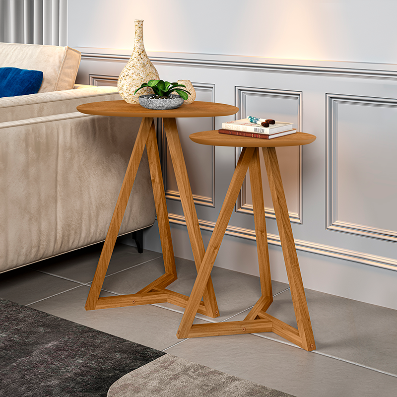 Conjunto de Mesas Lateral Classic - Linea Ares