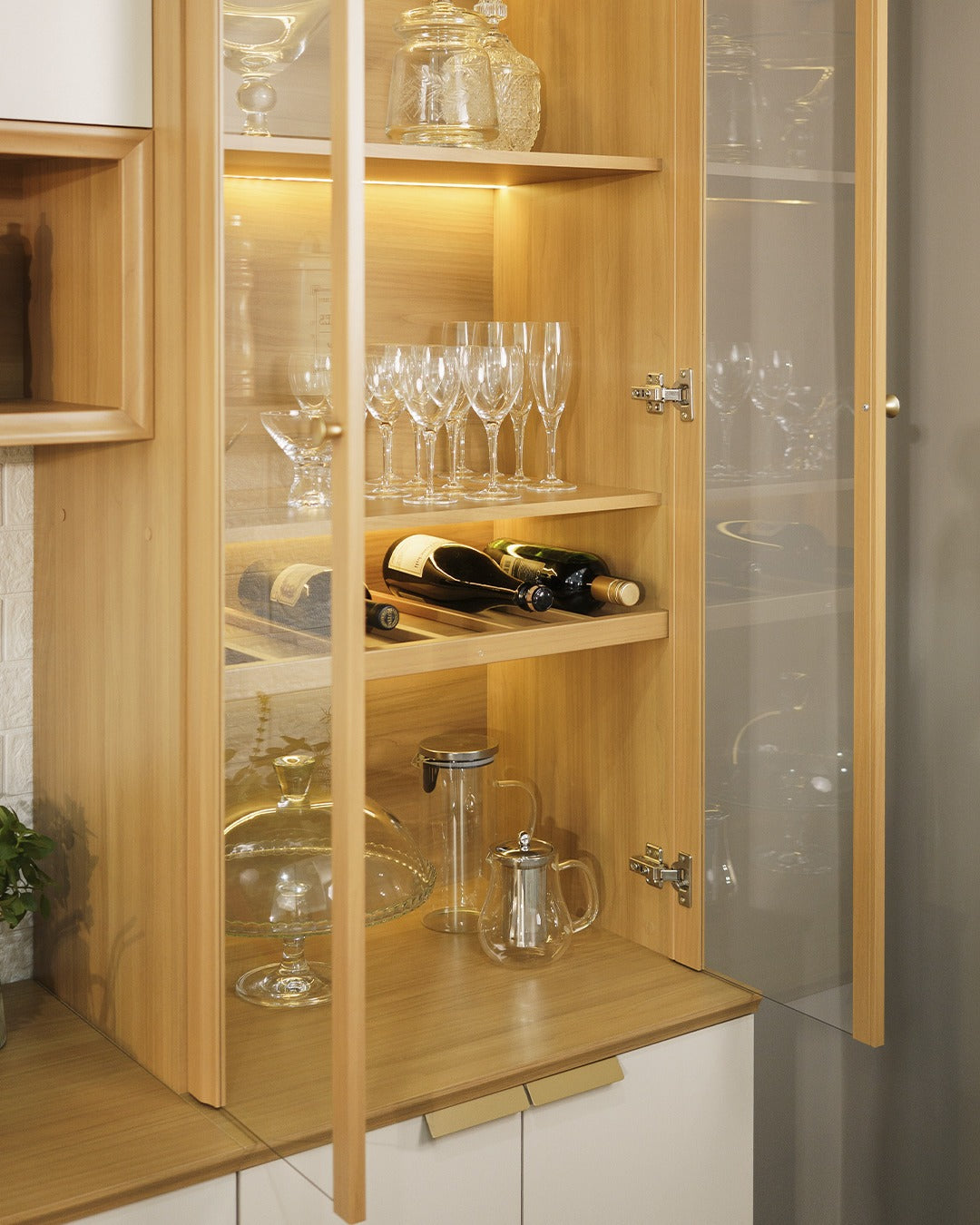 Cocina Modulada Selene KIT 6 Modulos - 330CM - 100% MDF con Led
