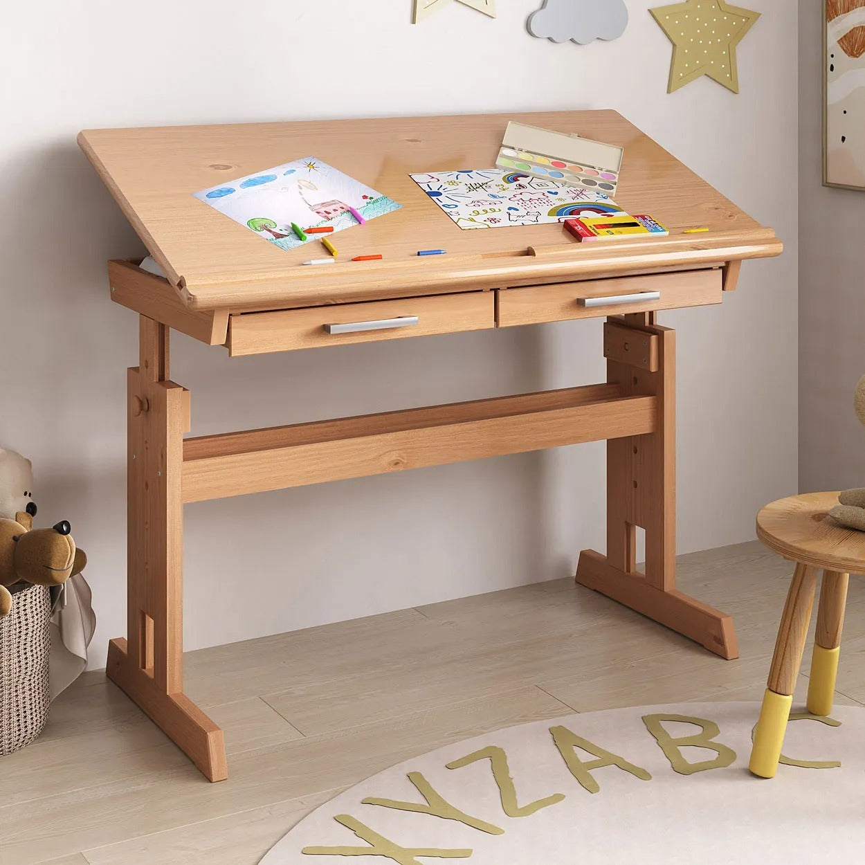 Escritorio 110cm Oli - Madera Maciza