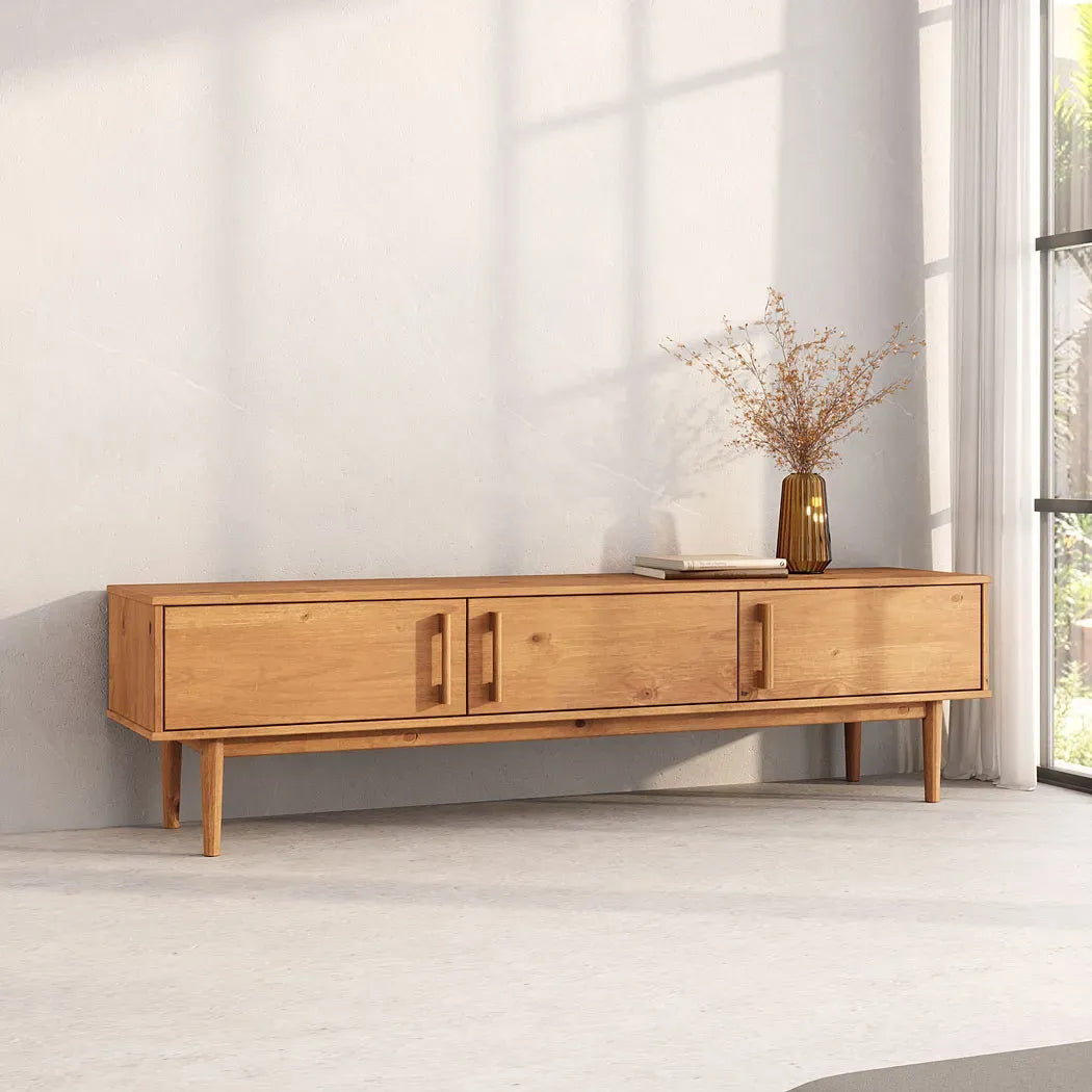 Rack TV 180CM Trega - Madera Maciza