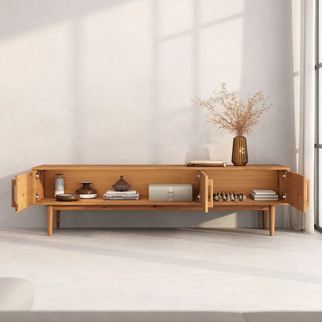 Rack TV 180CM Trega - Madera Maciza