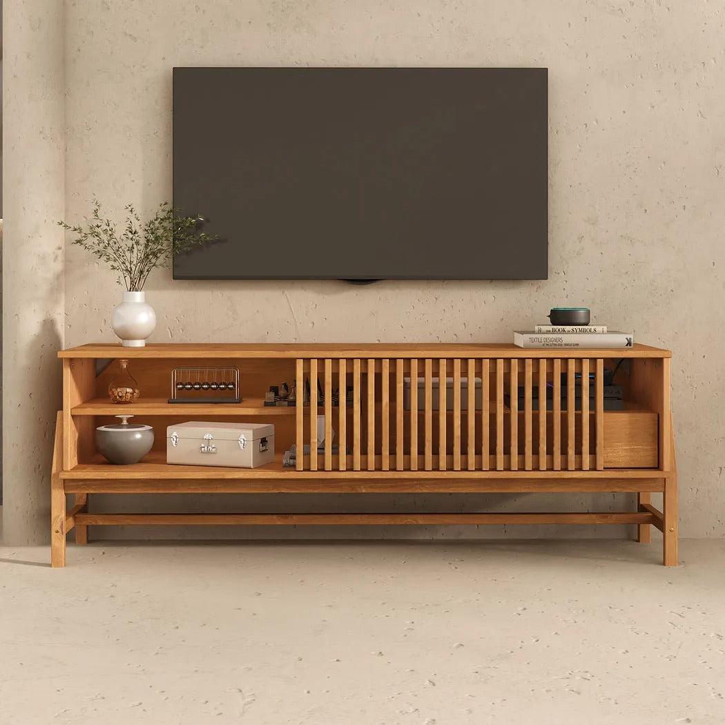 Rack TV 145cm Ader - Madera Maciza
