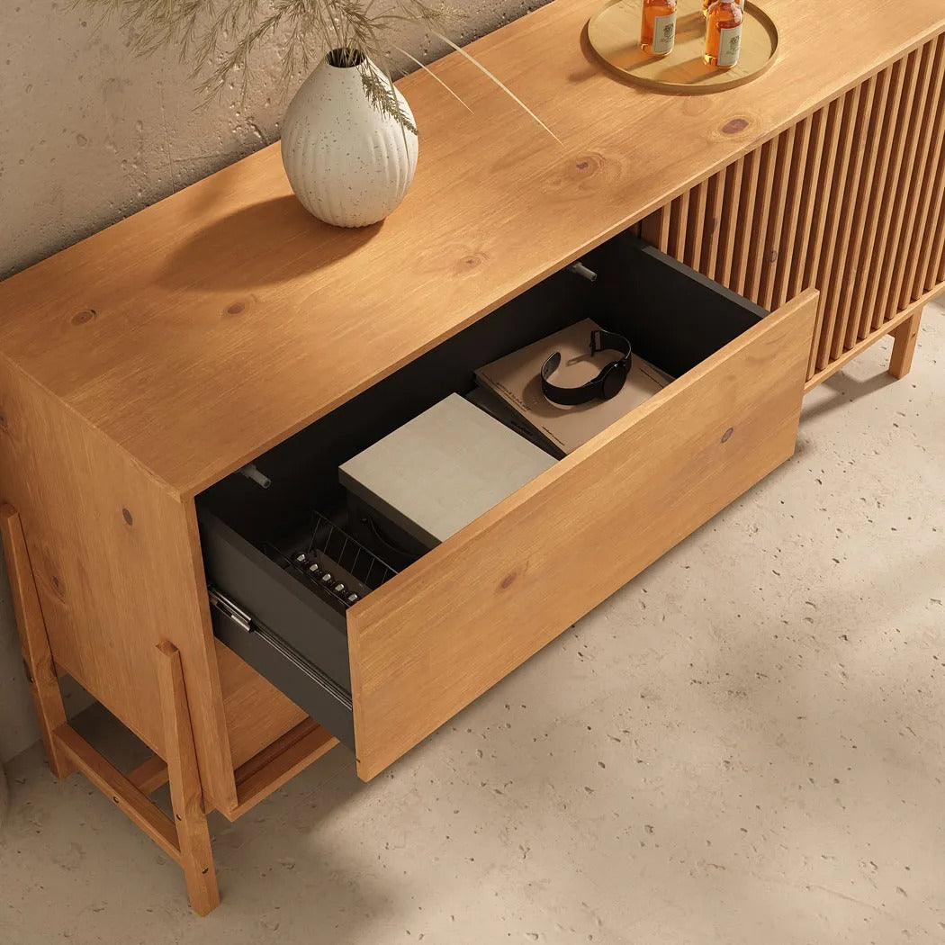 Aparador Buffet 145CM Ader - Madera Maciza