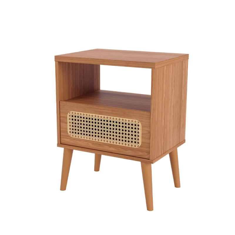 Mesa de Luz Mela 100% Mdf C/1 CAJON (PRODUCTO ARMADO EN SHOWROOM)