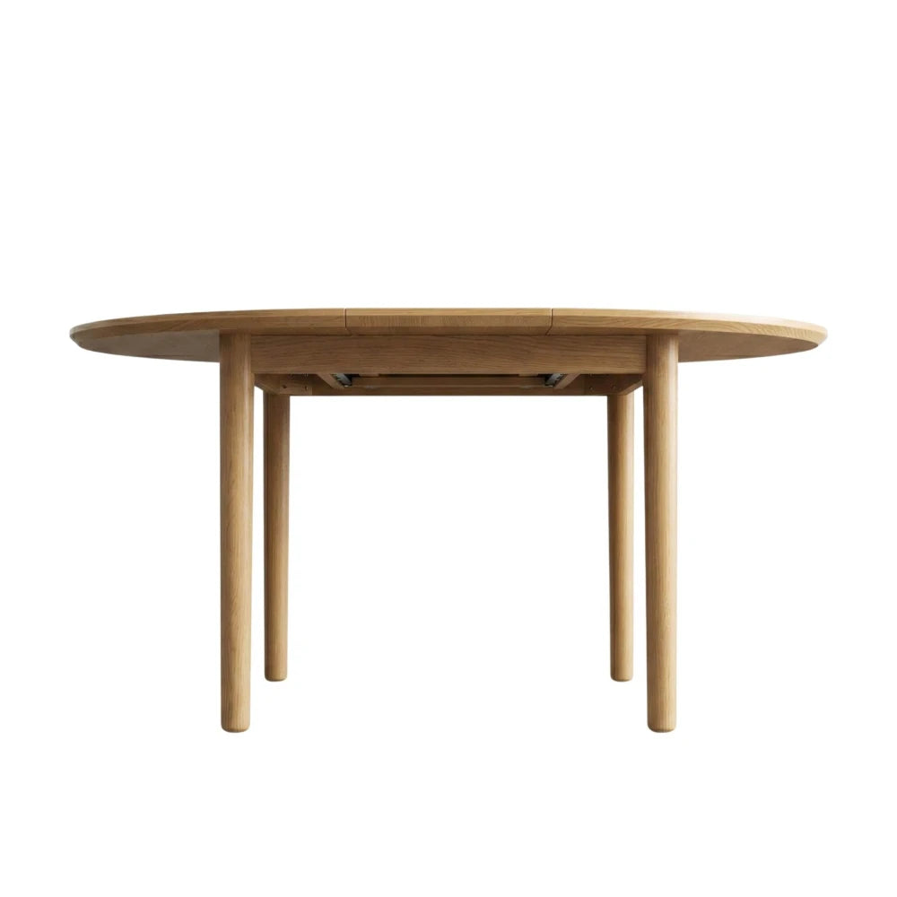 Mesa de comedor Extensible - Madera maciza 100 a 130 cm Elan