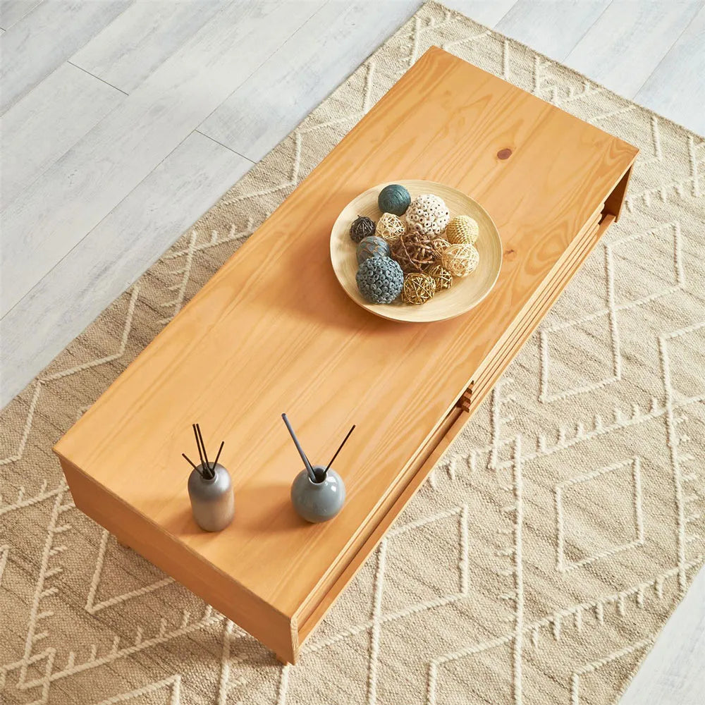 Mesa Ratona Ripado Sean - Madera Maciza