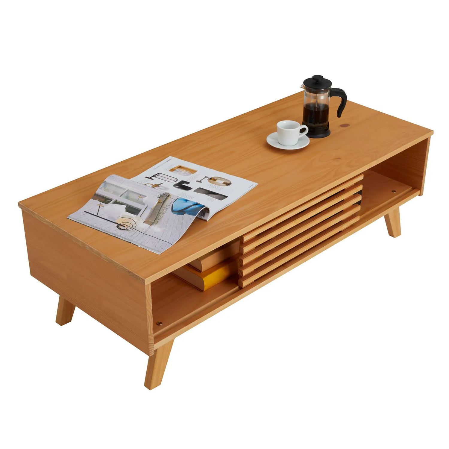 Mesa Ratona Ripado Sean - Madera Maciza