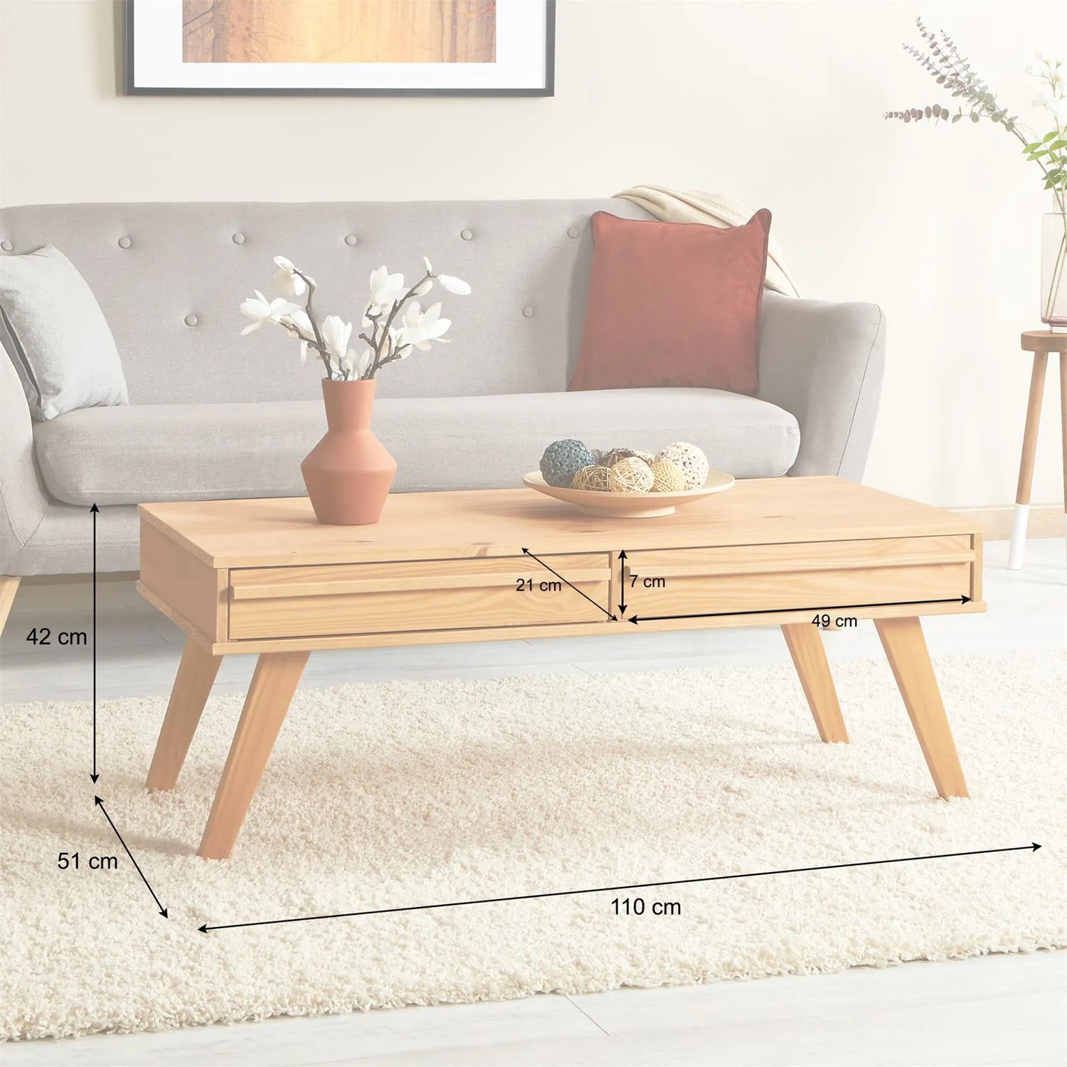 Mesa Ratona Jona - Madera Maciza
