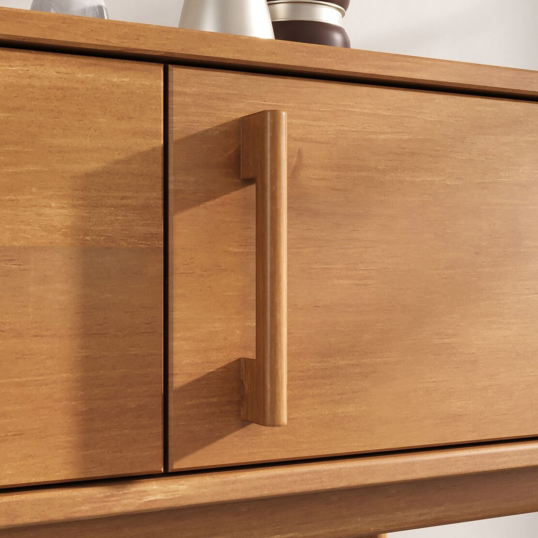 Rack TV 145CM Trega - Madera Maciza