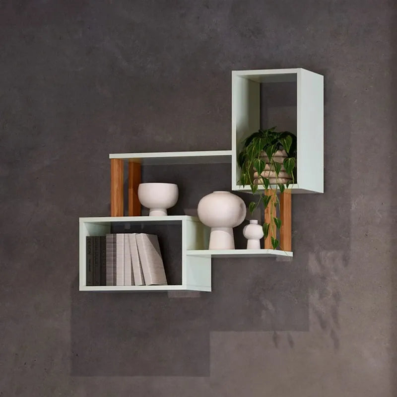 Estante de Pared Industrial 100% MDF - Linea Factory