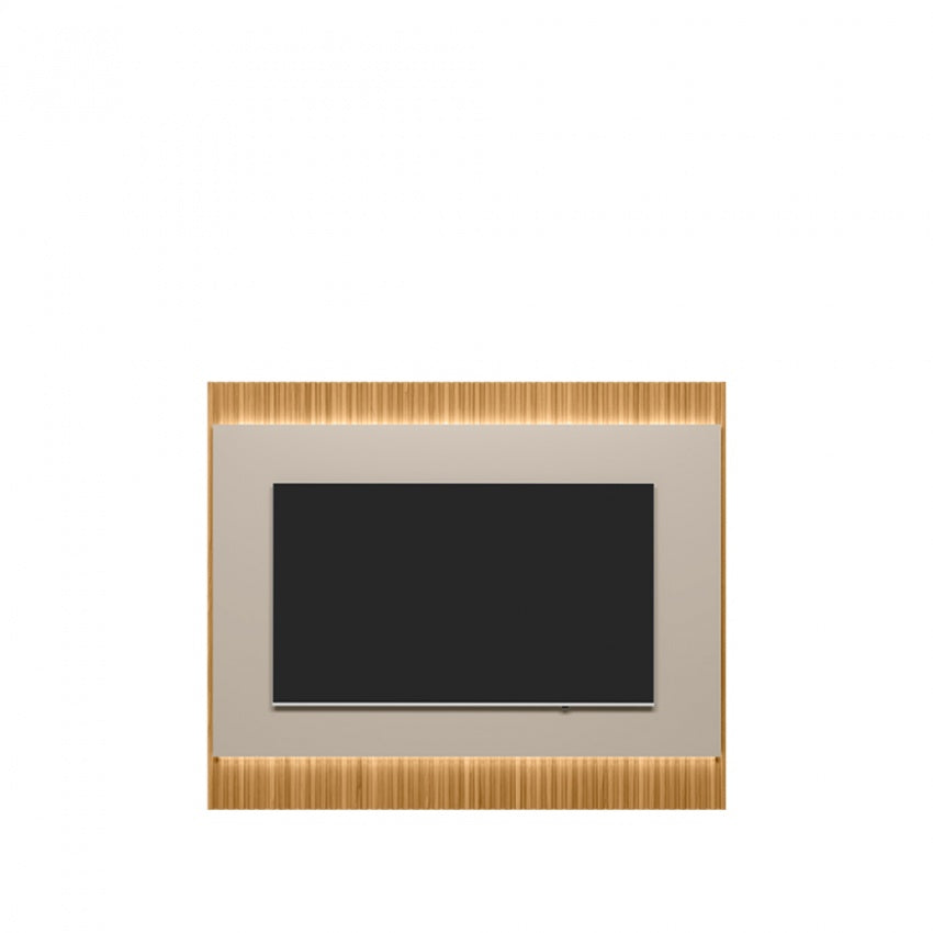 Panel para TV Sao Paulo 220cm con Led MDF/MDP