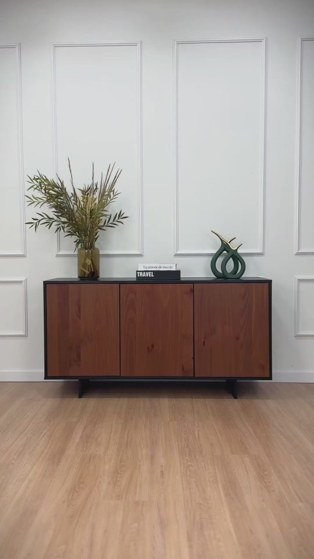 Aparador Buffet Arven 135cm - Madera Maciza