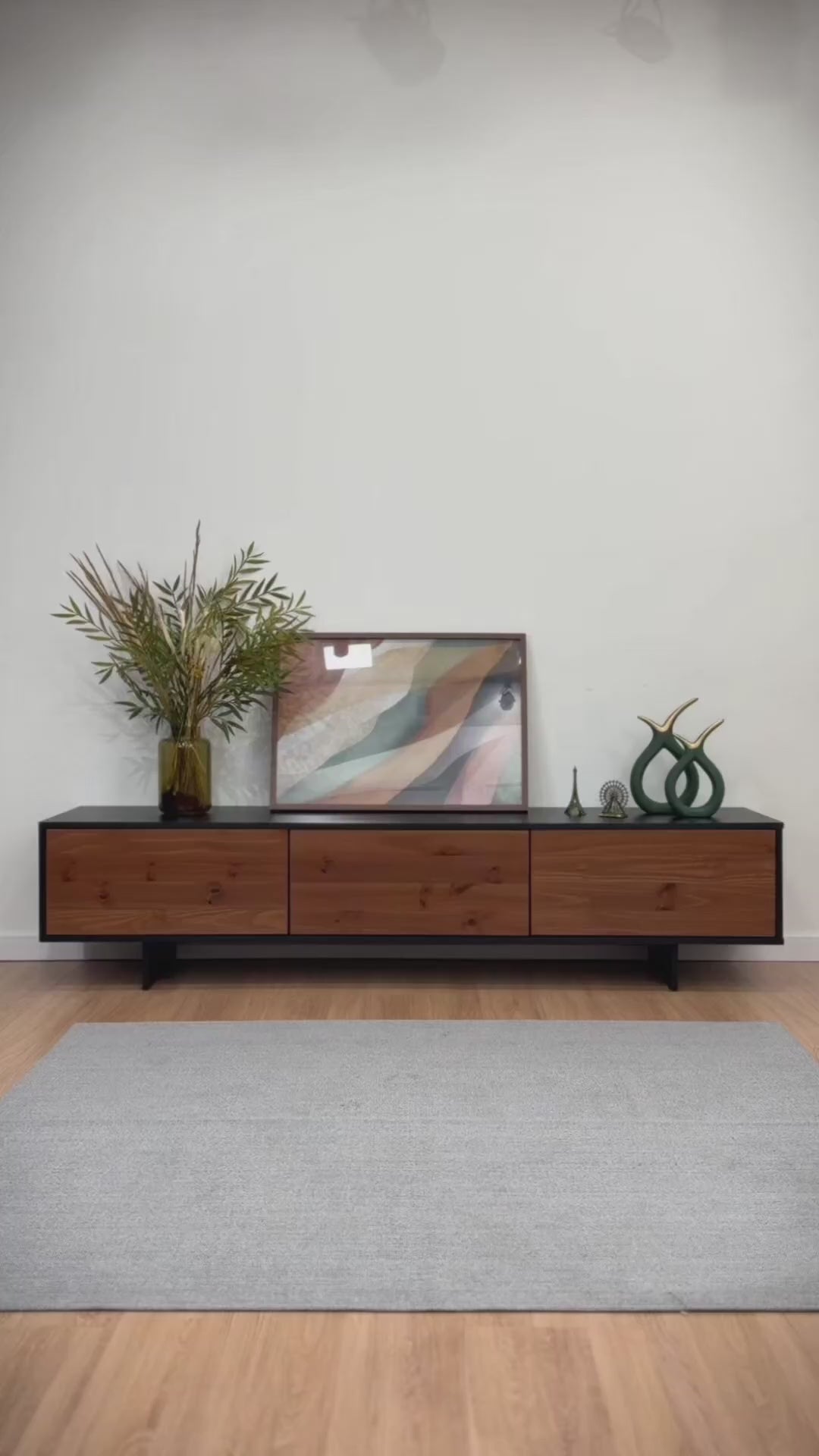 Rack TV Arven 180cm - Madera Maciza