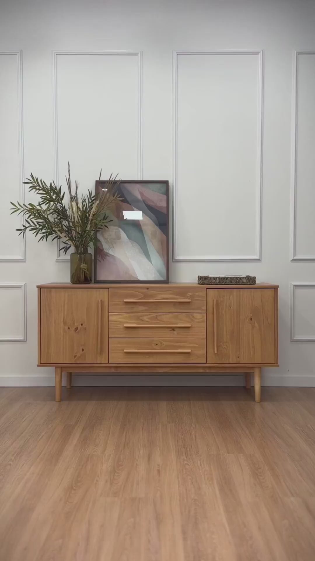 Aparador Buffet 145CM Trega - Madera Maciza