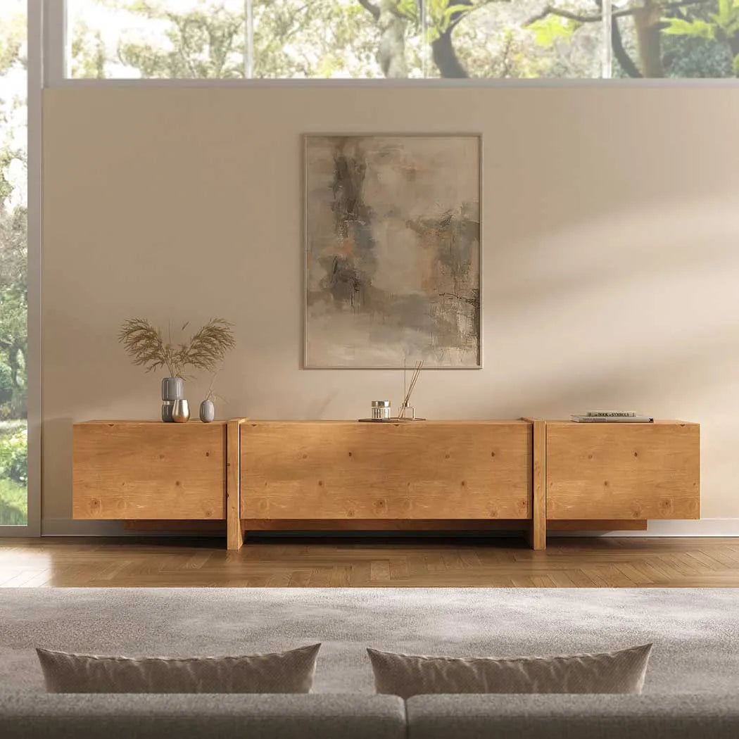 Rack tv Lesly 220CM - Madera Maciza