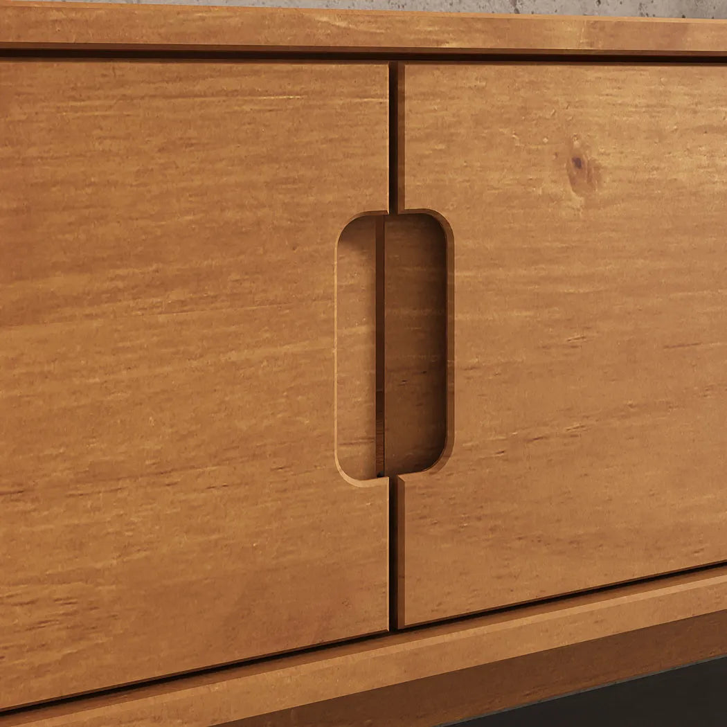 Rack TV 180CM Tivan - Madera Maciza