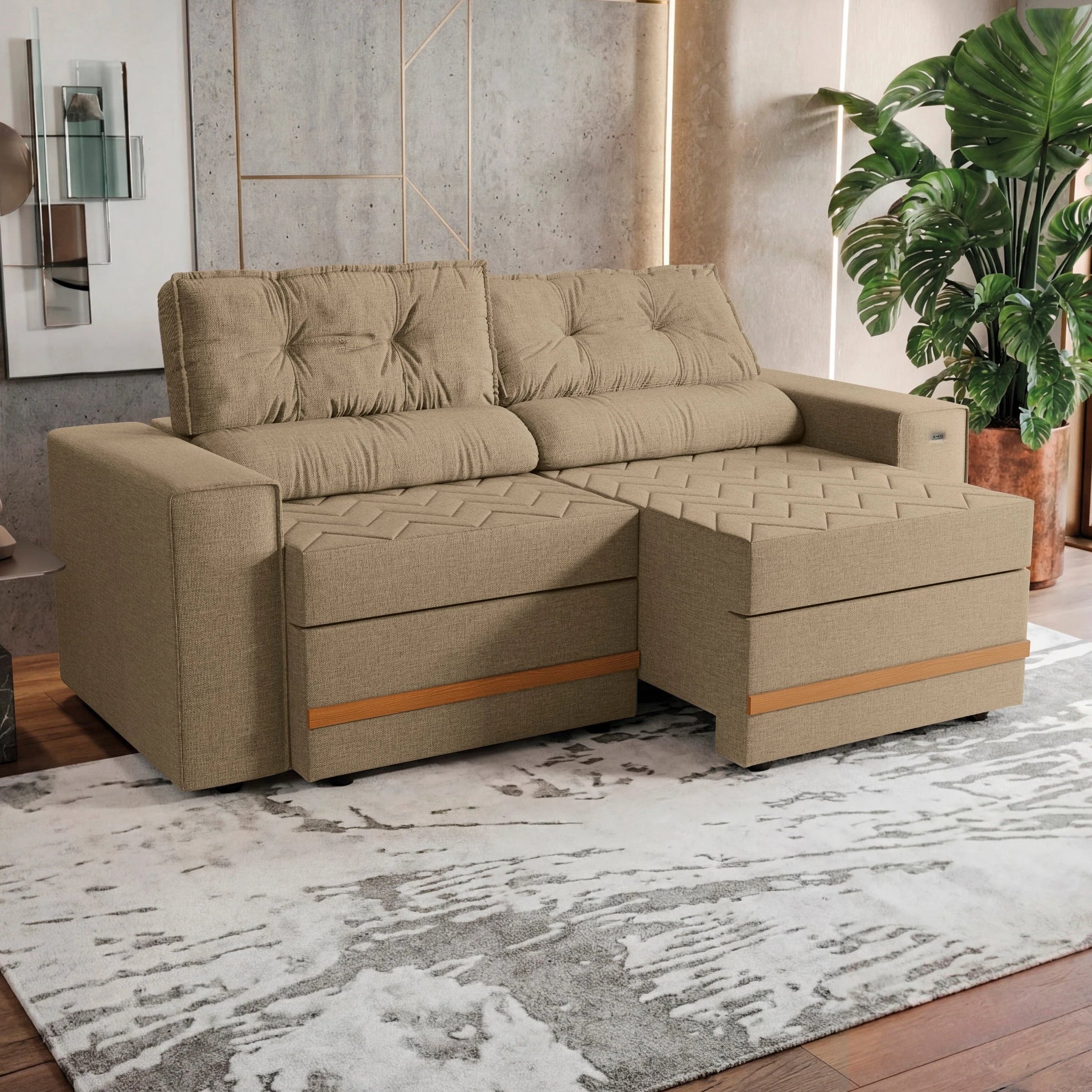 Sofa Havana 206CM - Retractil/Reclinable