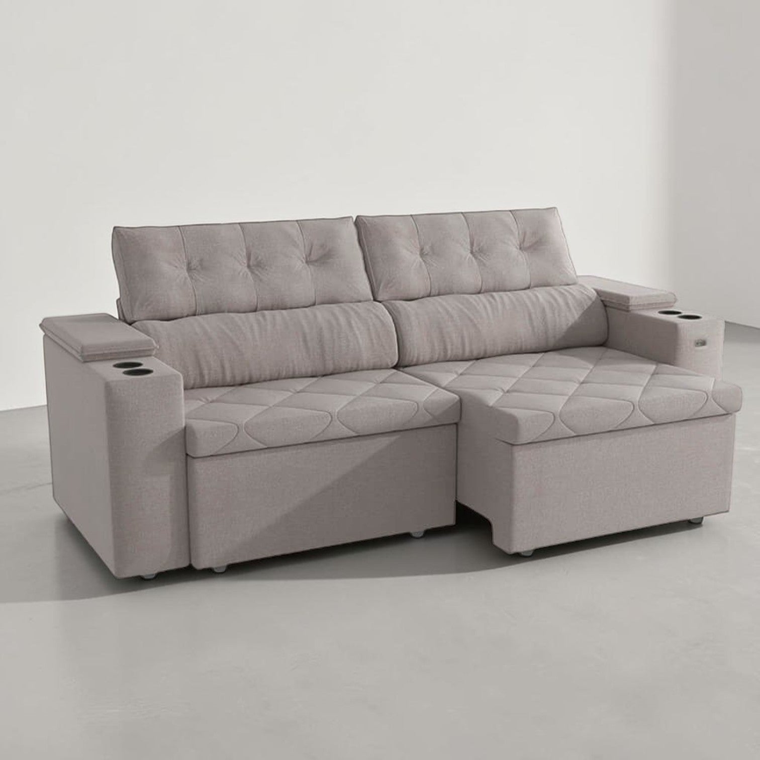 Sofa Otto 260CM - Retractil/Reclinable