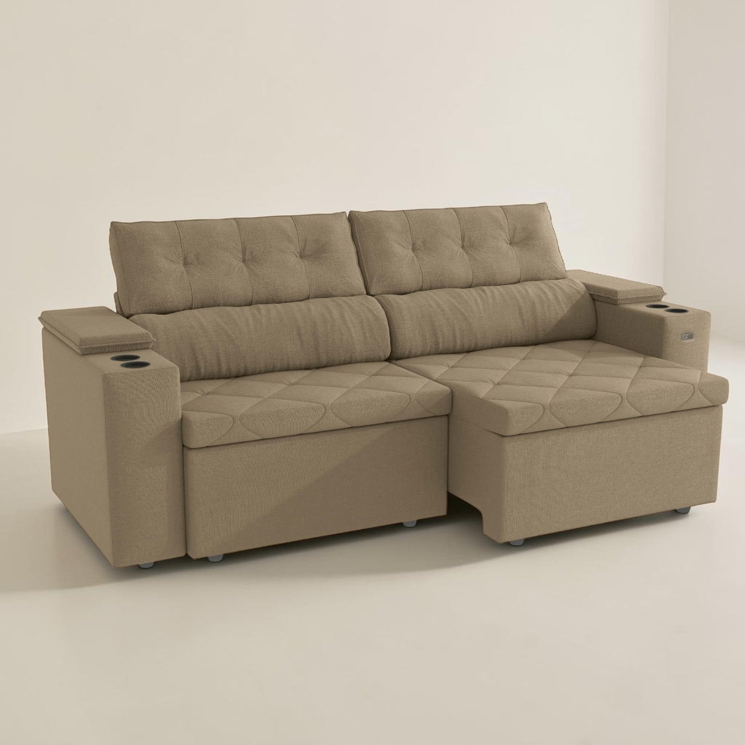 Sofa Otto 260CM - Retractil/Reclinable