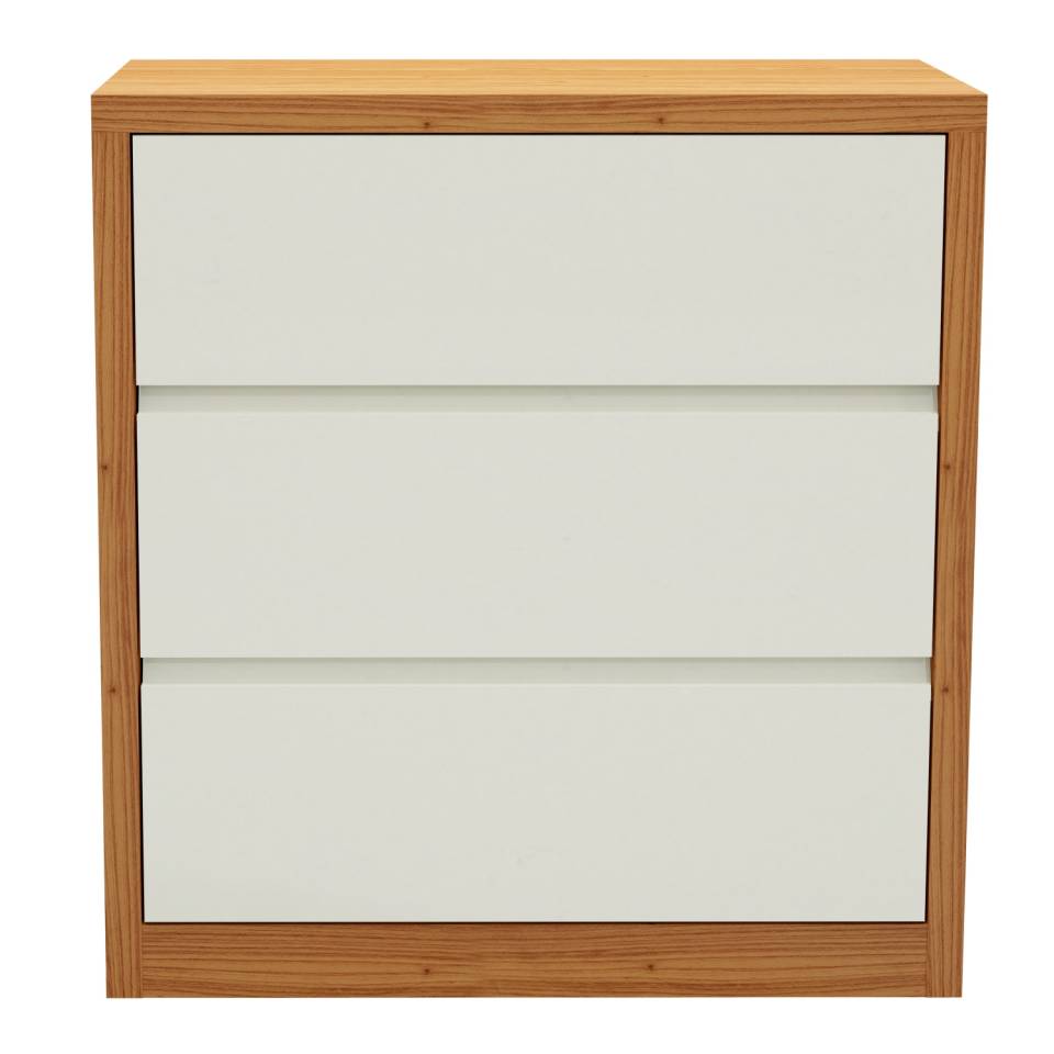 Comoda Mela 90CM 3 Cajones 100% MDF